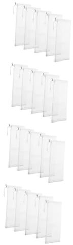 Parliky 20stücke Teiliges Vogelfutter Netzbeutel Strapazierfähigem Zum Aufhängen Für Wildvögel Mit Kordelzug-Design Für Einfaches Befüllen Und Schließen