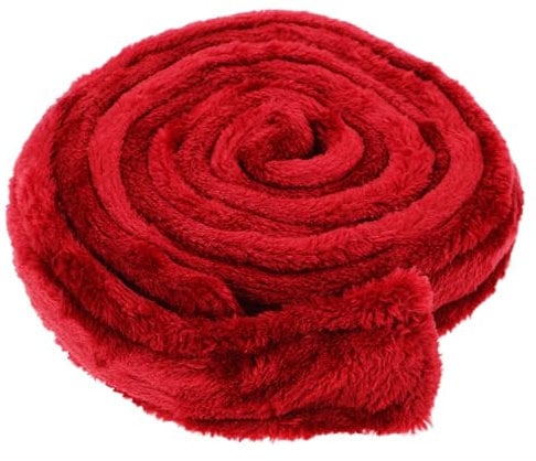 Holibanna Flannel Nightgown Belt Replacement for Bathrobes Dark Red Thick Robe Strap 72.7 X 1.6 Inches Comfortable and Easy to Clean