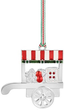 Newbridge Silverware LS205 Candy Cart Christmas Tree Decoration