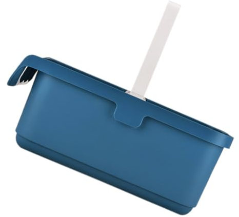 KOMBIUDA Cubo Rectangular para Trapeador Balde De Agua con Asa para Limpieza del