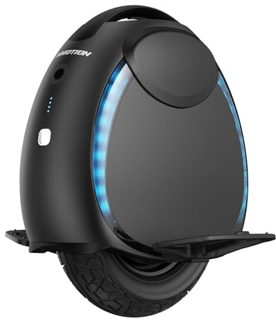 INMOTION V6 Electric Unicycle: UL2272 Certified 27.6lbs Lightest EUC, 18.6mi Range & 1000W Motor - Self-Balancing Scooter for Adults Teens Commuting