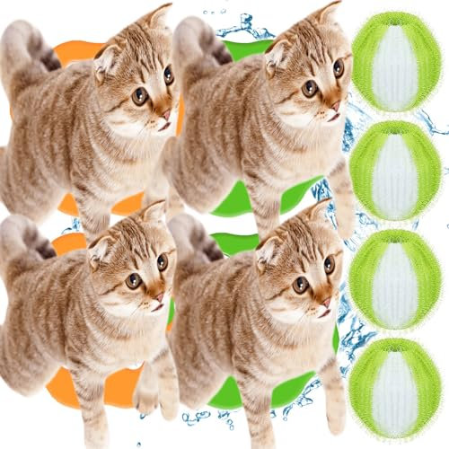 Pet Hair Remover for Laundry, Laundry Balls Hair Catcher Washing Machine Lint Remover Reusable - Pet Fur Catcher for Bedding Clothes(8PCS)