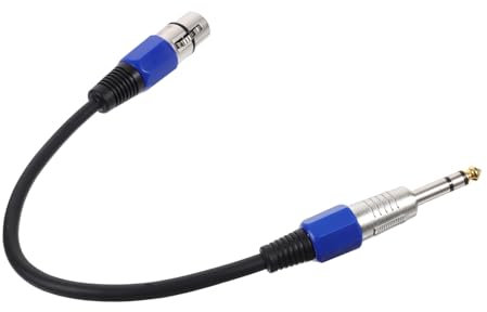 SMASOLO 2pcs Adapter Couplers for Audio Devices Xlr to Male to Female Audio Cable