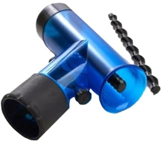 HAMPPLIES Blauer Haartrockner Aufsatz Lockenwickler mit Hitzebeständigem Kunststoff Kompatibel Durchmesser Diffuser Luftverteiler für Natürliche Definierte Locken zu Hause und