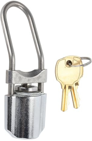 Cerradura para grifo de cerveza Cerradura para grifo de cerveza de barril segura a prueba de fugas de acero inoxidable para equipos de barril de cerveza casera A prueba de