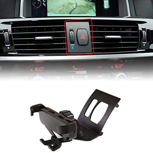 YinanIutos Supporto per cellulare compatibile con X3/X4 (2011-2016) | alluminio Premium | versione manopola | nero per iPhone 17/16/15/14/13 Pro Max Plus e smartphone da 4-7 pollici