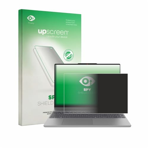 upscreen Blickschutzfolie für Lenovo IdeaPad 5a 2-in-1 Gen 11 15 | Anti-Spy Displayschutz Made in Germany Privacy Screen Protector Sichtschutz Blaulichtfilter Klare Folie