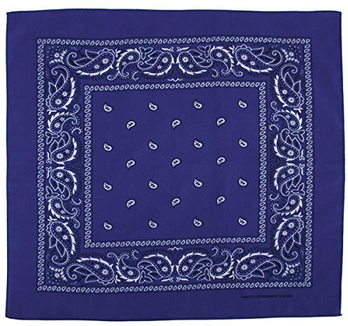 MFH Bandana Cotton Royal White