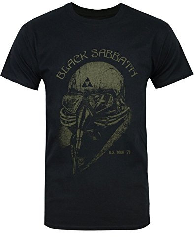 Black Sabbath Men's Tour 78 T-Shirt XX-Large Black