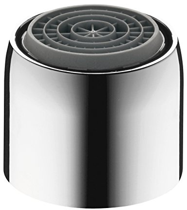 Hansgrohe 2 Stück Luftsprudler Soft Jet F22 13084002, Silber