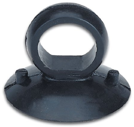 Saugheber, Vollgummi mit Fingeröse 5 kg Tragkraft auf glattem Material