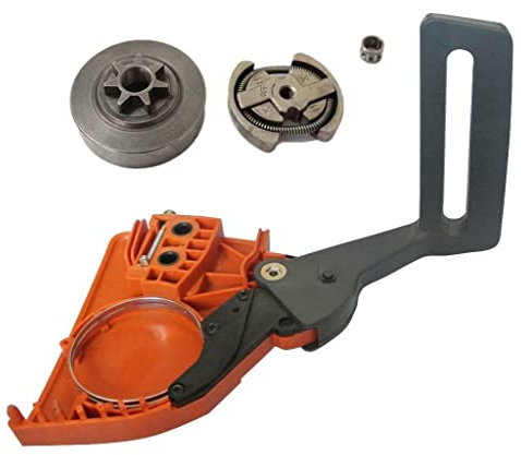 HURI Chain Sprocket Clutch Brake Handle Cover Kit for Husqvarna 36 41 136 137 141 142 Chainsaw
