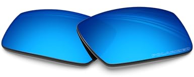 BlazerBuck Anti-salt Polarized Replacement Lenses for Oakley Crankshaft OO9239 - Ice Blue