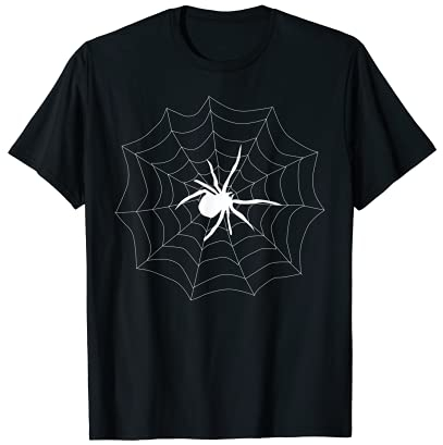 Spinne mit Spinnennetz T-Shirt T-Shirt