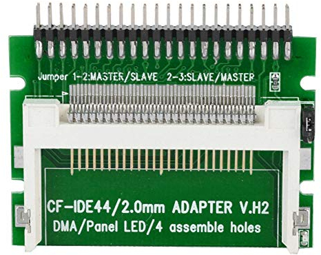 VBESTLIFE Speicherkartenadapter, Compact Flash CF auf 2,5-Zoll-44-Pin-IDE-Laptop-SSD-Festplattenadapterkarte für Linux für Wince