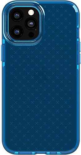 tech21 Evo Check Handyhülle für Apple iPhone 12 Pro Max mit 3,6 m Fallschutz, klassisches Blau