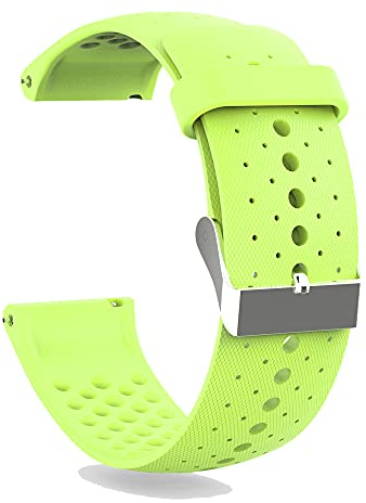 KINOEHOO Ersatzarmband kompatibel mit Polar Vantage M Armband Weiche Silikon Uhrenarmbänder.(Grün)