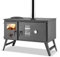 Outdoor-Küchenherd Traudel - Holzbackofen, Gartenkamin, Zeltofen, Pizza-Ofen, Brotbackofen, Gartenofen