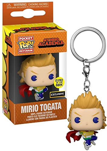 Funko Pocket Pop! My Hero Academia Animation - Mirio Togata Glow-in-the-Dark Schlüsselanhänger Hot Topic Exclusive