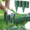 GardenPlast® PalGarden Rasenkante Gartenpalisade Palisade Beetumrandung Holzoptik - 20m, Grün