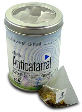 SABOREATE Y CAFE THE FLAVOUR SHOP Infusión Natural Anticatarral Lata de 24 uds