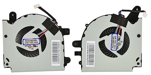 CPU+GPU Cooling Fan for MSI GF75 Thin 8RC 8RD 9SC 9SD PAAD06015SL N415 N416 CPU GPU Cooling Fan (CPU+GPU)
