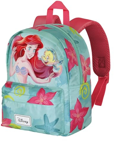 Disney-Mochila Joy, 22 x 27 cm, Capacidad 5L, Ariel Star