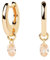 P D PAOLA PdPaola 32026533 - Orecchini a cerchio da donna, in argento 925, con zirconi, taglia unica, colore: Rosa
