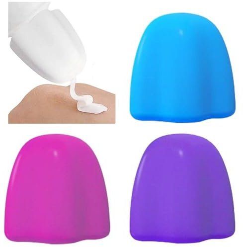 4pcs Toothpaste Caps Self Closing Toothpaste Caps Food Grade Silicone Cap Toothpaste Dispenser Fits Any Toothpaste Tube