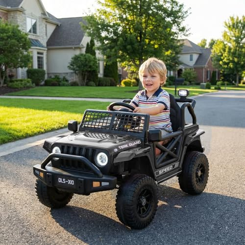 MAMIZO Kinder Elektroauto 12V 7Ah, Kinder Elektrofahrzeug, für 3-8 Jahren