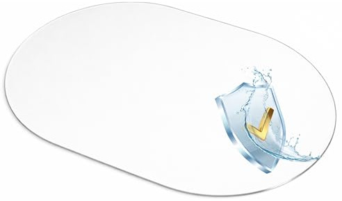 Beautex transparentes Tischset Platzset Tischschutz, abwischbar, mattiert
