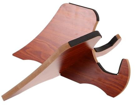 Healeved Skateboard Display Rack aus Holz mit Anti-rutsch und Stoßschutz Stabiles Floor Stand Design für Double Kick Boards Sicheres Aufbewahren und Präsentieren im Zuhause Garage