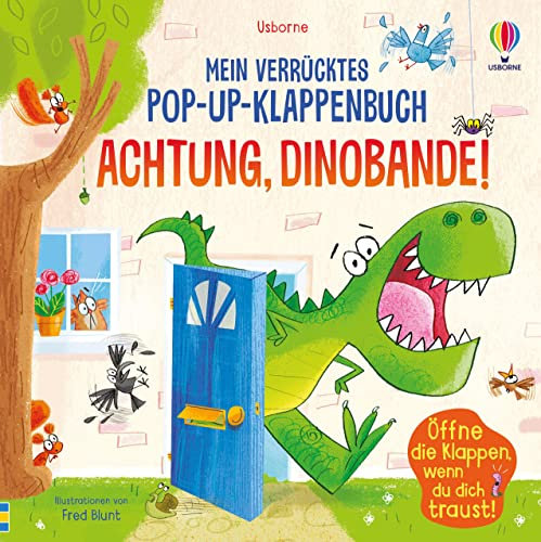 Mein verrücktes Pop-up-Klappenbuch: Achtung, Dinobande!: Öffne die Klappen, wenn du dich traust! (Meine-verrückten-Pop-up-Klappenbücher)