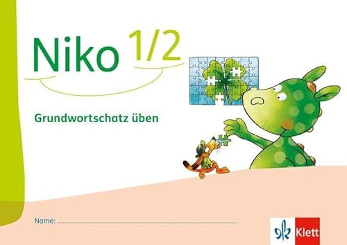 Niko 1/2. Grundwortschatz üben: Arbeitsheft Klasse 1/2 (Niko. Ausgabe ab 2020)