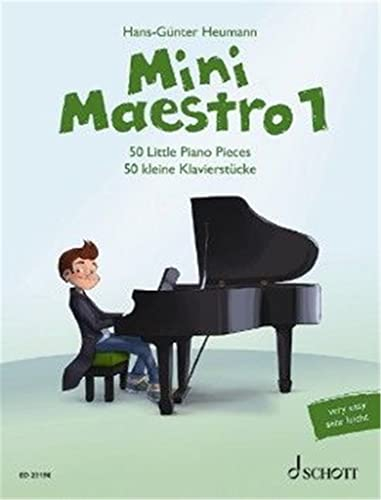 Mini Maestro: 50 kleine Klavierstücke. Band 1. Klavier. (Mini Maestro: 50 Little Piano Pieces, Band 1)
