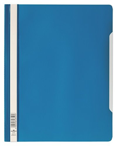 DURABLE Schnellhefter, DIN A4, aus Hartfolie, blau VE = 1