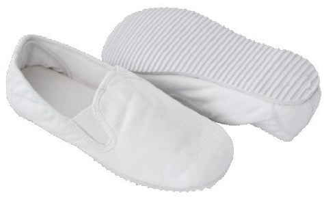 Tai Chi/Kung Fu Schuhe/Slipper Weiss