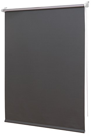 Ventanara® Verdunkelungsrollo ohne Bohren Klemmfix Thermorollo Grau inklusive Klemmträgern 100 x 150 cm