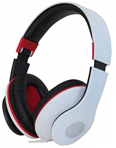 PRO SIGNAL PSG08460 Foldable Headphones 1.5m Lead Length & 3.5mm Jack - White