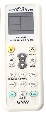SODIAL(R) Aire Acondicionado de Control Remoto Mando a Distancia-Pantalla LCD Universal A/C Mando a Distancia para el Aire Acondicionado de K-1028E