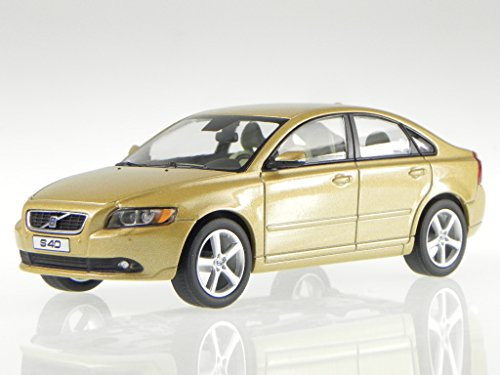 Volvo S40 S 40 2008 matt gold Modellauto Motorart 1:43
