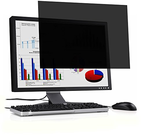 Port Designs 2D 17.3-Inch 16/9 Ratio Professional Privacy Screen Filter & Protector for Windows Laptop/Dell/Lenovo/HP/MacBooks & PC Monitors