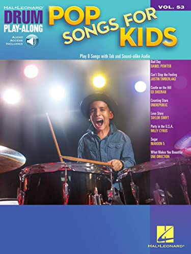 Pop Songs for Kids: Drum Play-Along Volume 53 (Drum Play-along, 53)