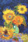 Vincent van Gogh Notizbuch: Fünf Sonnenblumen | Modisches Tagebuch | Ideal für die Schule, Studium, Rezepte oder Passwörtern zu schreiben | Perfekt für Notizen