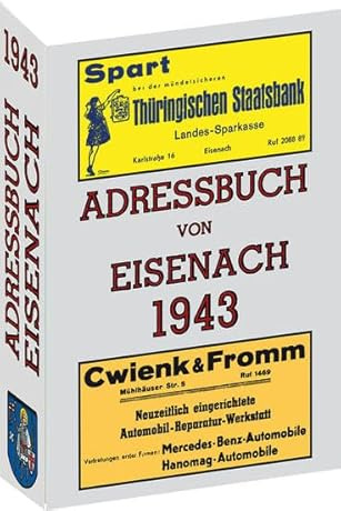 Adressbuch von Eisenach 1943