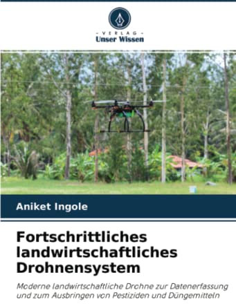 Fortschrittliches landwirtschaftliches Drohnensystem: Moderne landwirtschaftliche Drohne zur Datenerfassung und zum Ausbringen von Pestiziden und Düngemitteln