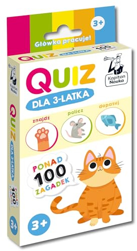 Quiz dla 3-latka Kapitan Nauka