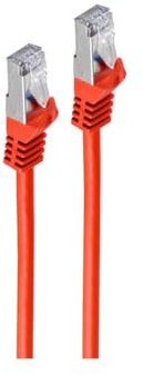 Shiverpeaks RJ45 Patchkabel m. CAT 7 Rohkabel PIMF rot 20m