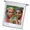 3dRose fl_69508_2 Australia, Queensland, Aboriginal Natives - Bill Bachmann Gartenflagge, 18 x 27 cm