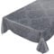 ANRO Wachstuchtischdecke Wachstuch Wachstischdecke Tischdecke abwaschbar Ranken Barock Arabeske Anthrazit 160 x 140cm